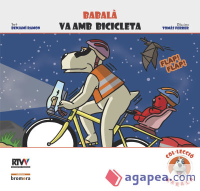 Babalà va amb bicicleta