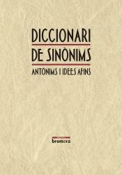 Portada de Diccionari de sinònims