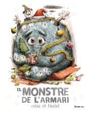 Portada de El monstre de l'armari odia el Nadal