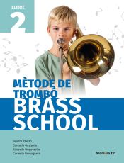 Portada de Mètode de trombó Brass School. Llibre 2