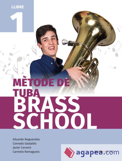 Mètode de tuba Brass School. Llibre 1