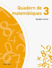Portada de Quadern matemátiques 3, 3º Primària