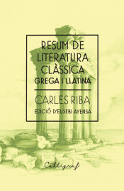 Portada de Resum de literatura clàssica