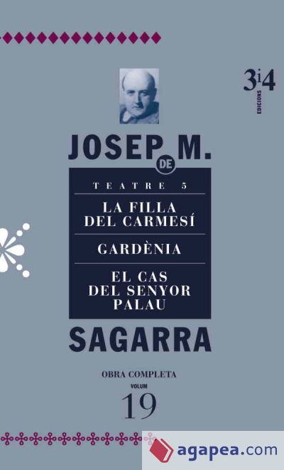 LA FILLA DEL CARMESÍ. GARDÈNIA. EL CAS DEL SENYOR PALAU