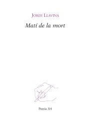 Portada de Matí de la mort