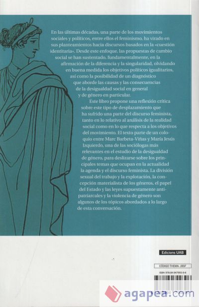 Feminismo no es sexismo: Conversaciones sobre g&eacute;nero y desigualdad