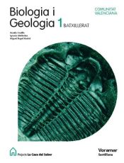 Portada de BIOLOGIA I GEOLOGIA 1 BATXILLERAT LA CASA DEL SABER