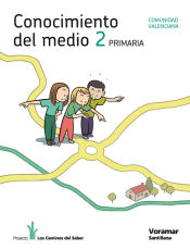 Portada de CONOCIMIENTO DEL MEDIO 2 PRIMARIA LOS CAMINOS DEL SABER