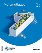 Portada de MATEMATIQUES 1 ESO CONSTRUIM MONS