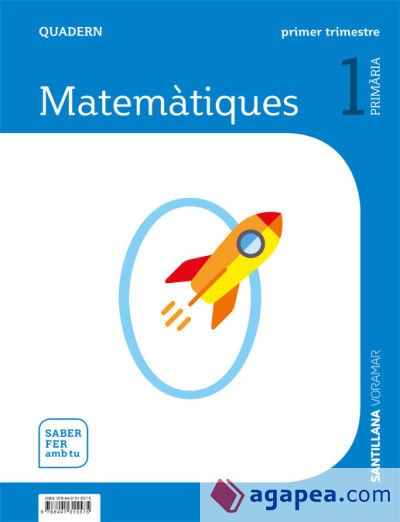 QUADERN MATEMATIQUES 1 PRIMARIA 1 TRIM SABER FER AMB TU