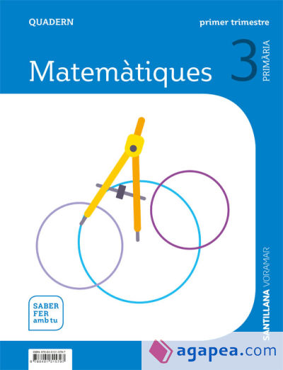 QUADERN MATEMATIQUES 3 PRIMARIA 1 TRIM SABER FER AMB TU