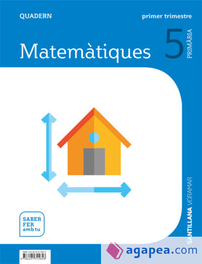 QUADERN MATEMATIQUES 5 PRIMARIA 1 TRIM SABER FER AMB TU