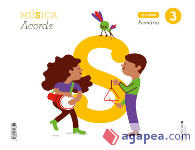 QUADERN MUSICA ACORDS 3 PRIMARIA