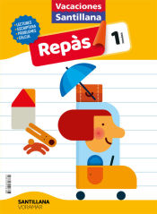 Portada de Vacaciones Repaso 1º Educación Primaria. Valencia