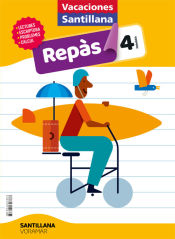 Portada de Vacaciones Repaso 4º Educación Primaria. Valencia