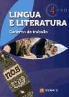 Portada de Lingua e literatura 4º ESO. Caderno de traballo (2012)