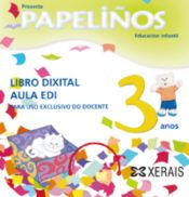 Portada de Papeliños. Libro EDI 3 anos (Off-line)