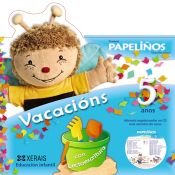 Portada de Papeliños. Vacacións 5 anos