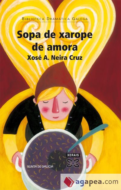 Sopa de xarope de amora