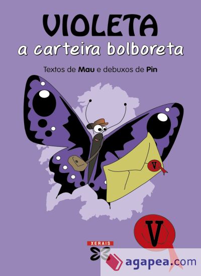 Violeta, a carteira bolboreta