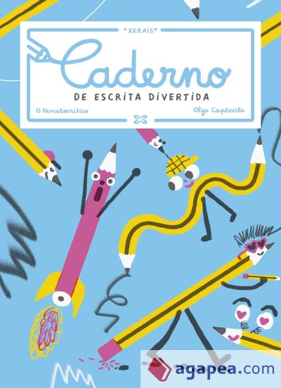 Caderno de escrita divertida