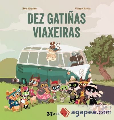 Dez gatiñas viaxeiras