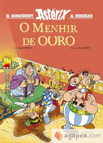O Menhir de Ouro. Ast&eacute;rix