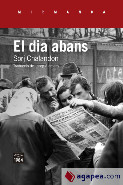 El dia abans