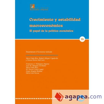 Crecimiento y estabilidad macroeconómica. (Ebook)