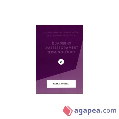 Quaderns d'assessorament terminològic. (Ebook)