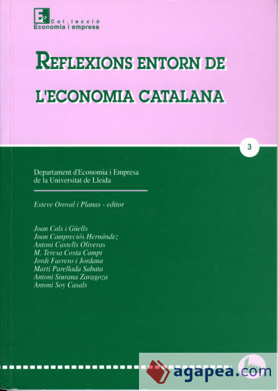 Reflexions entorn a l'economia catalana