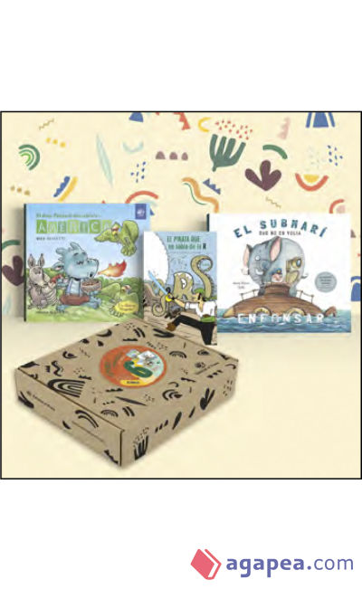 Contes infantils en català 6 anys: Lot de 3 llibres per a regalar a nens i nenes de 6 anys
