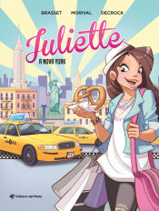 Portada de Juliette a Nova York : Còmic juvenil en català a partir de 9 anys. Descobreix Nova York amb la Juliette!