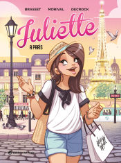 Portada de Juliette a París : Còmic juvenil en català a partir de 9 anys. Descobreix París amb la Juliette!
