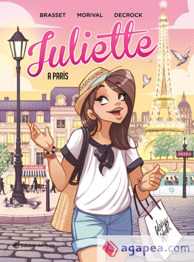 Juliette a París : Còmic juvenil en català a partir de 9 anys. Descobreix París amb la Juliette!