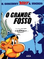 Portada de Asterix 25: O Grande Fosso (portugués)