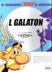 Portada de Astérix L Galaton (mirandés)