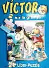 Portada de VICTOR EN LA GRANJA.LIBRO-PUZZLE