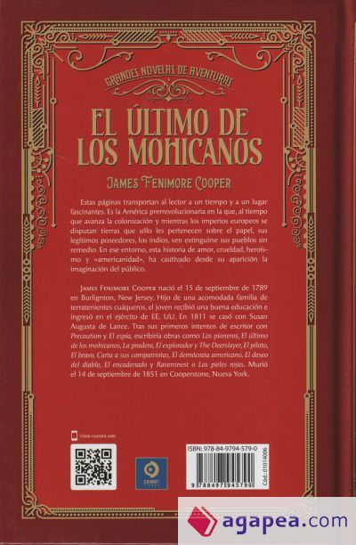 EL &Uacute;LTIMO DE LOS MOHICANOS