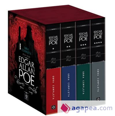Obras Completas Edgar Allan Poe (4 Tomos)