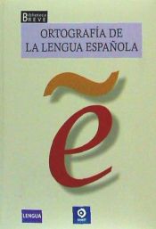 Portada de Ortografía de la lengua española
