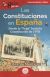 Portada de GuíaBurros: Las Constituciones en España, de Eduardo Montagut Contreras