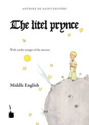 Portada de The litel prynce (principito inglés antiguo)