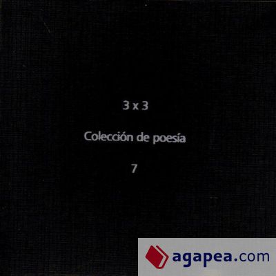 3X3 Colección de poesía 7