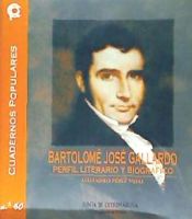 Portada de Bartolomé José Gallardo. perfil literario y biográfico