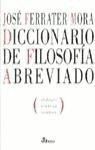 Portada de DICCIONARIO DE FILOSOFÍA ABREVIADO