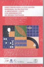 Portada de Directrices para la evolución sensorial de productos alimentarios y vinos con denominación de origen protegida