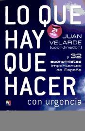 Portada de LO QUE HAY QUE HACER