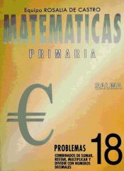 Portada de Problemas combinados de sumar, restar, multiplicar y dividir con números decimales