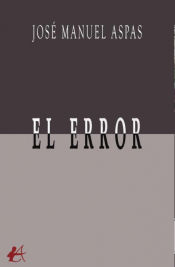 Portada de El error